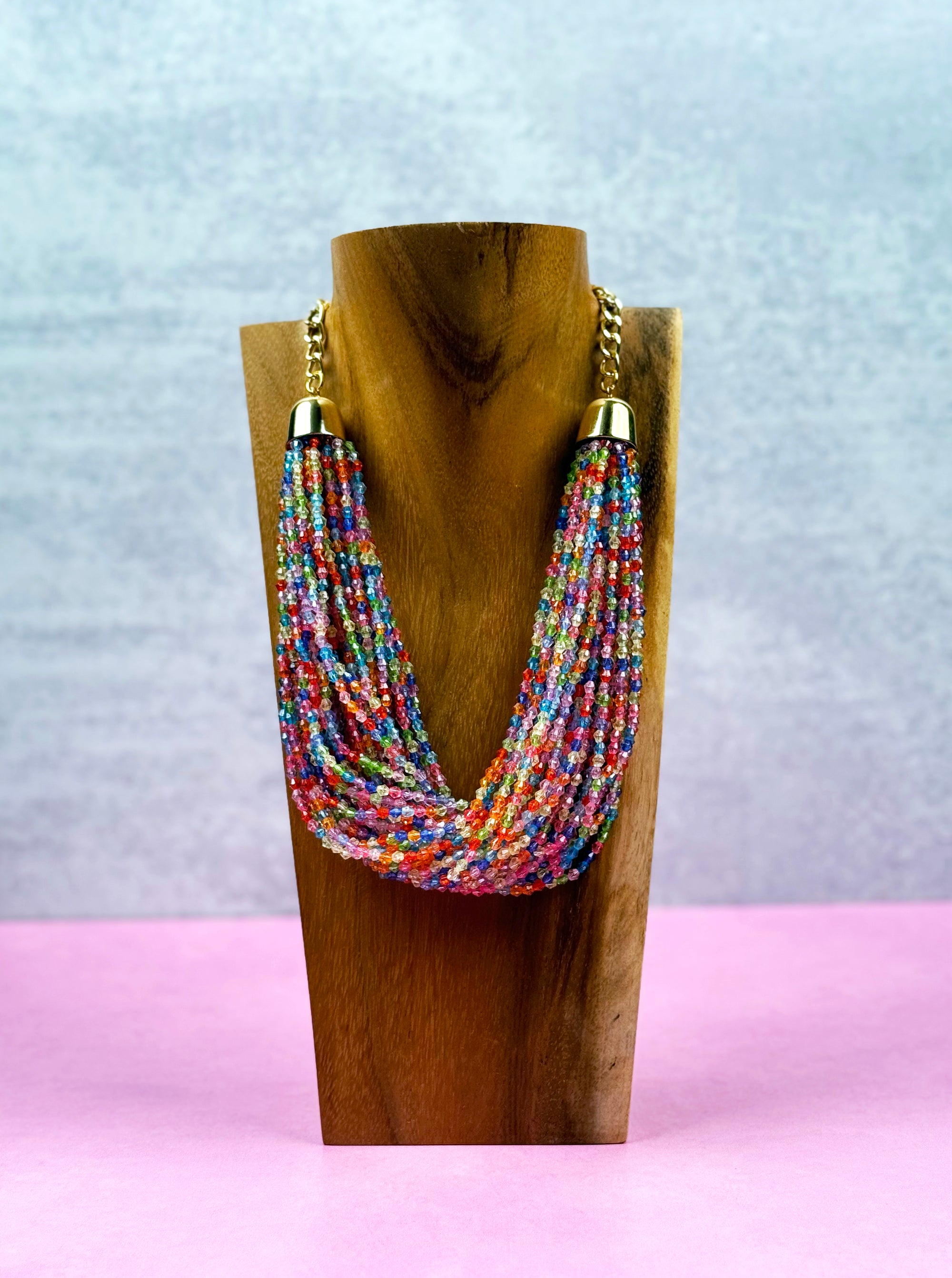 Colorful Bib Necklace