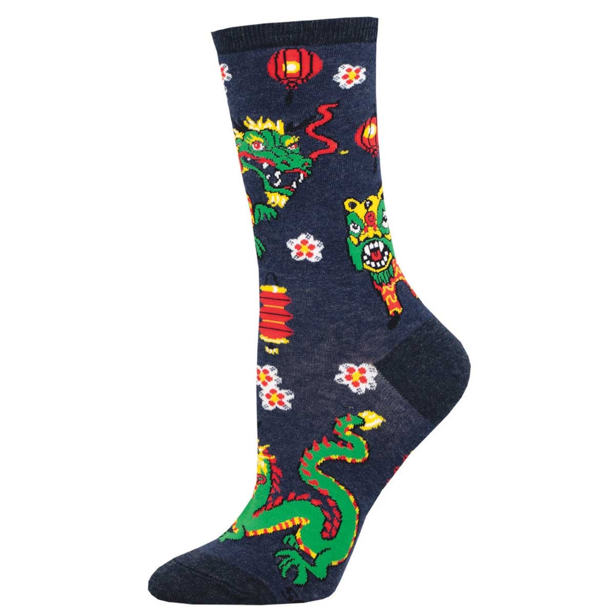 Lunar New Year of the Dragon Womens Socks