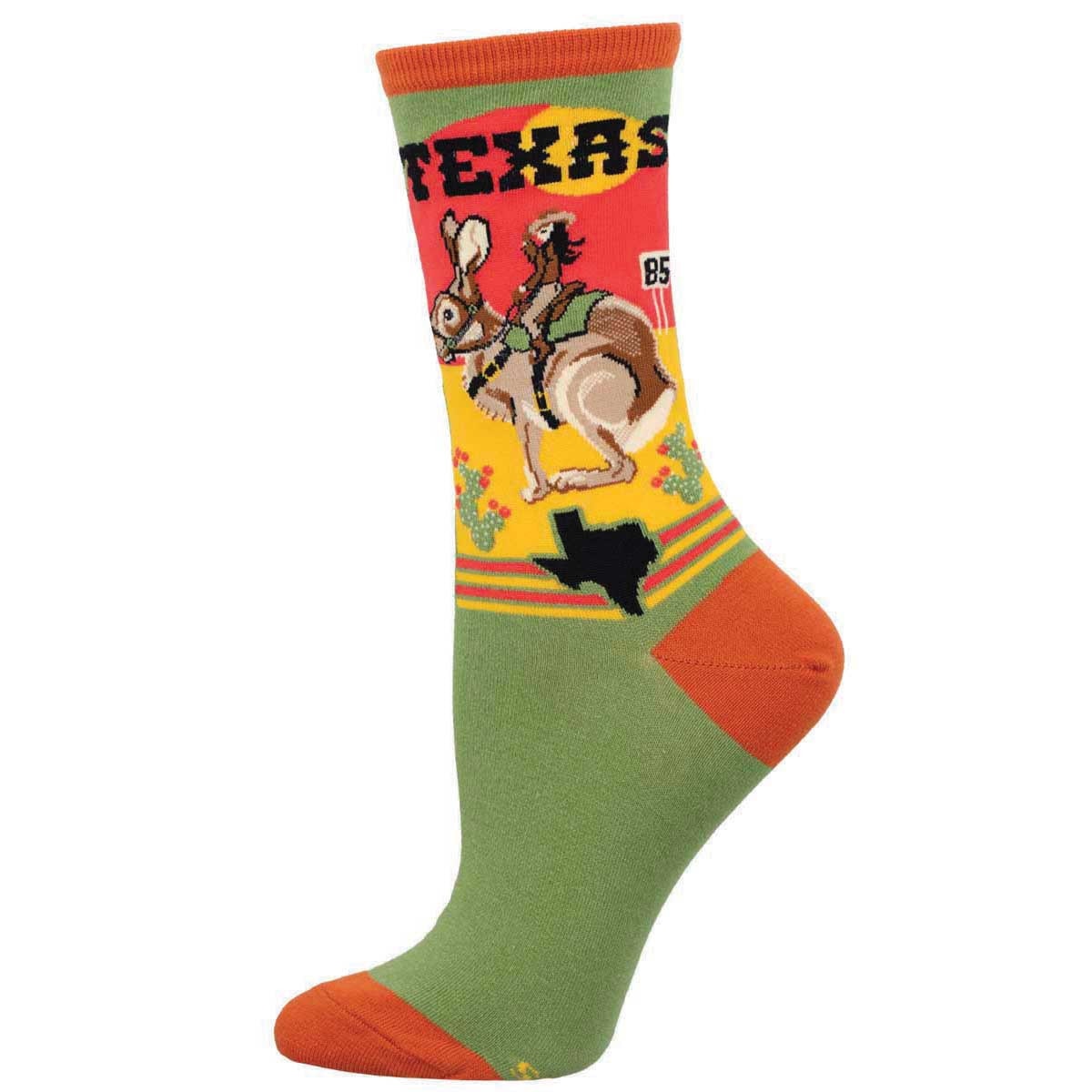 Texas Jackrabbit Womens Socks