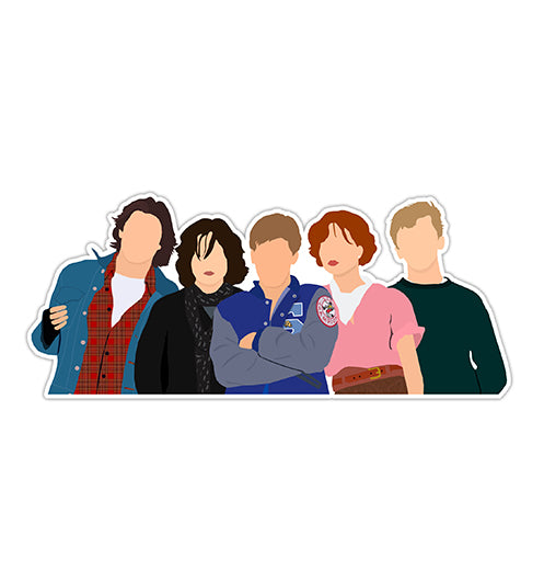 The Breakfast Club Sticker