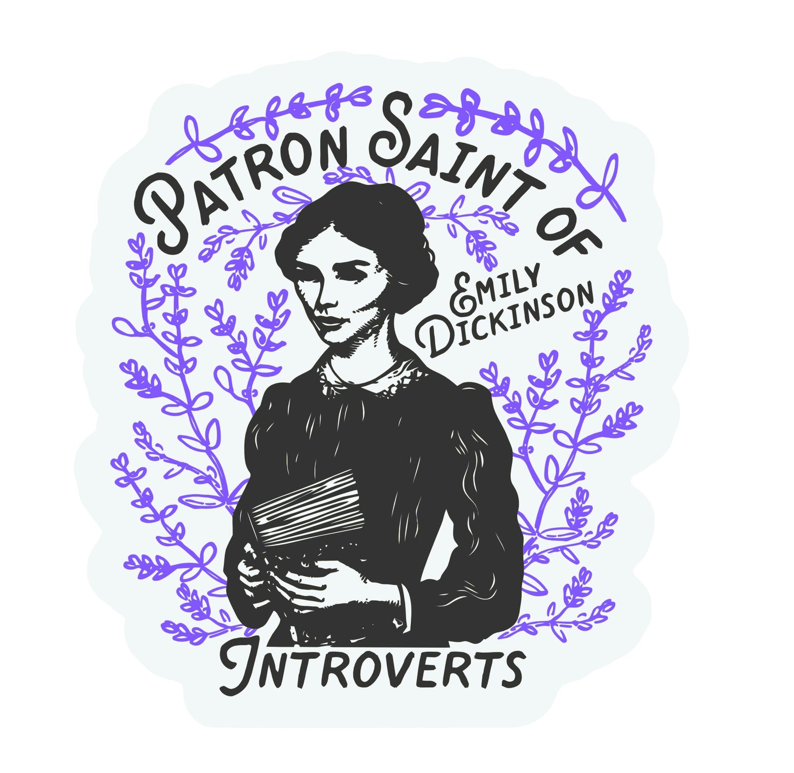 Emily Dickinson Sticker