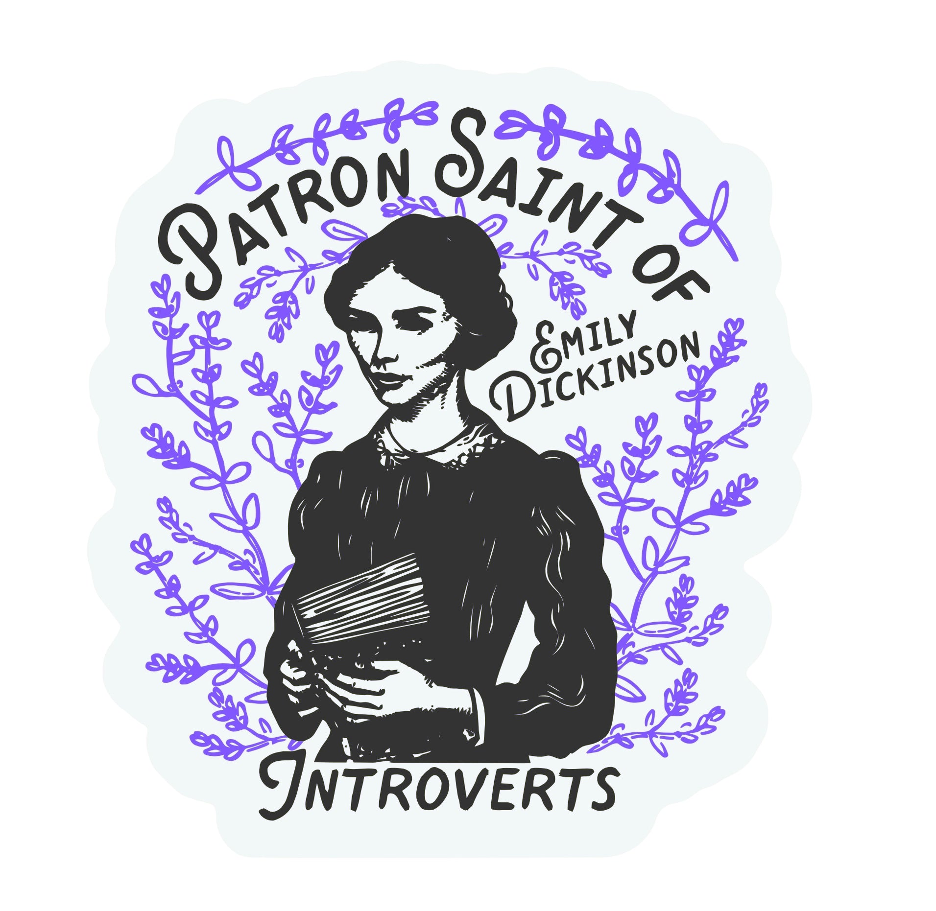 Emily Dickinson Sticker