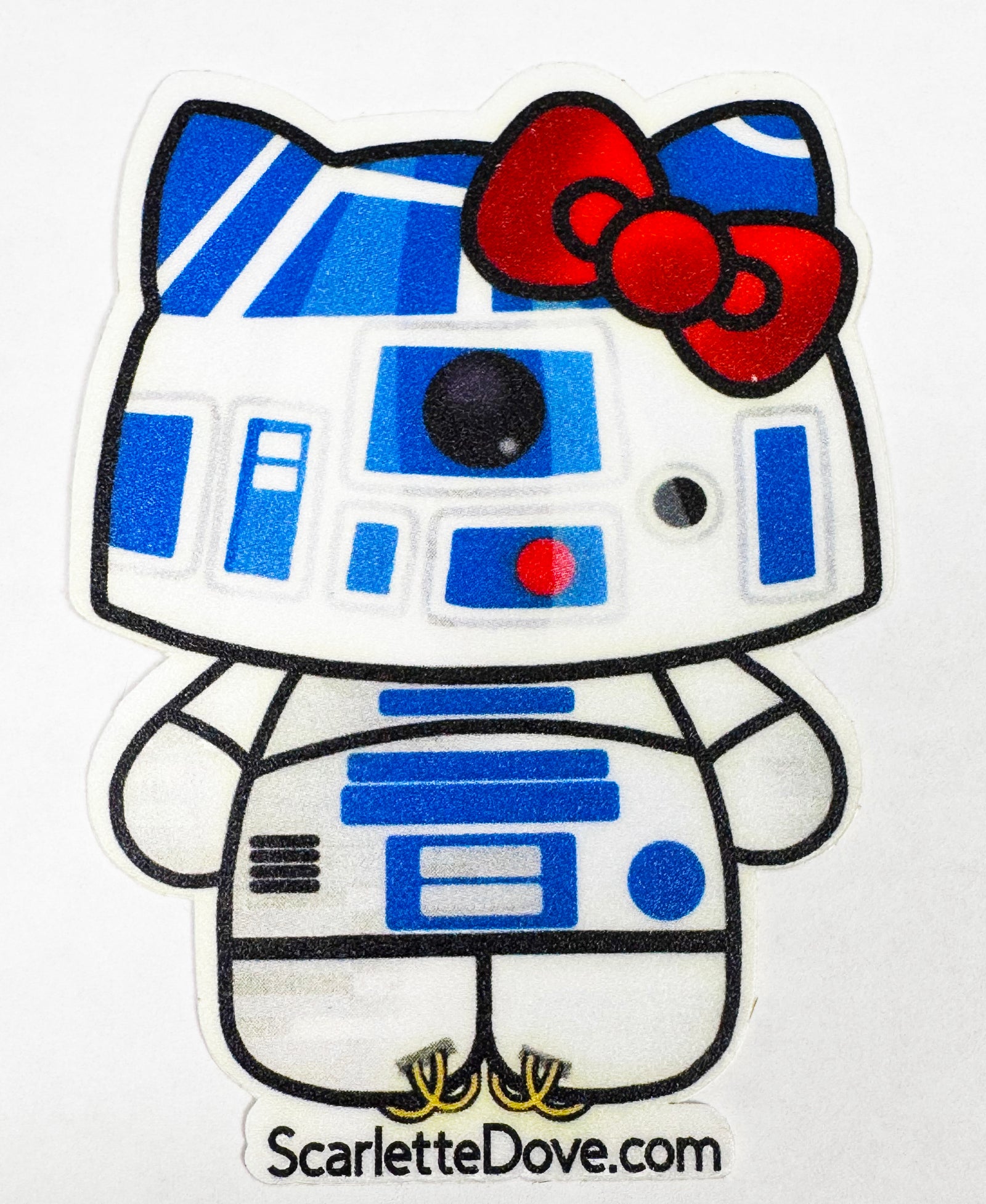 Hello Kitty R2D2 Sticker