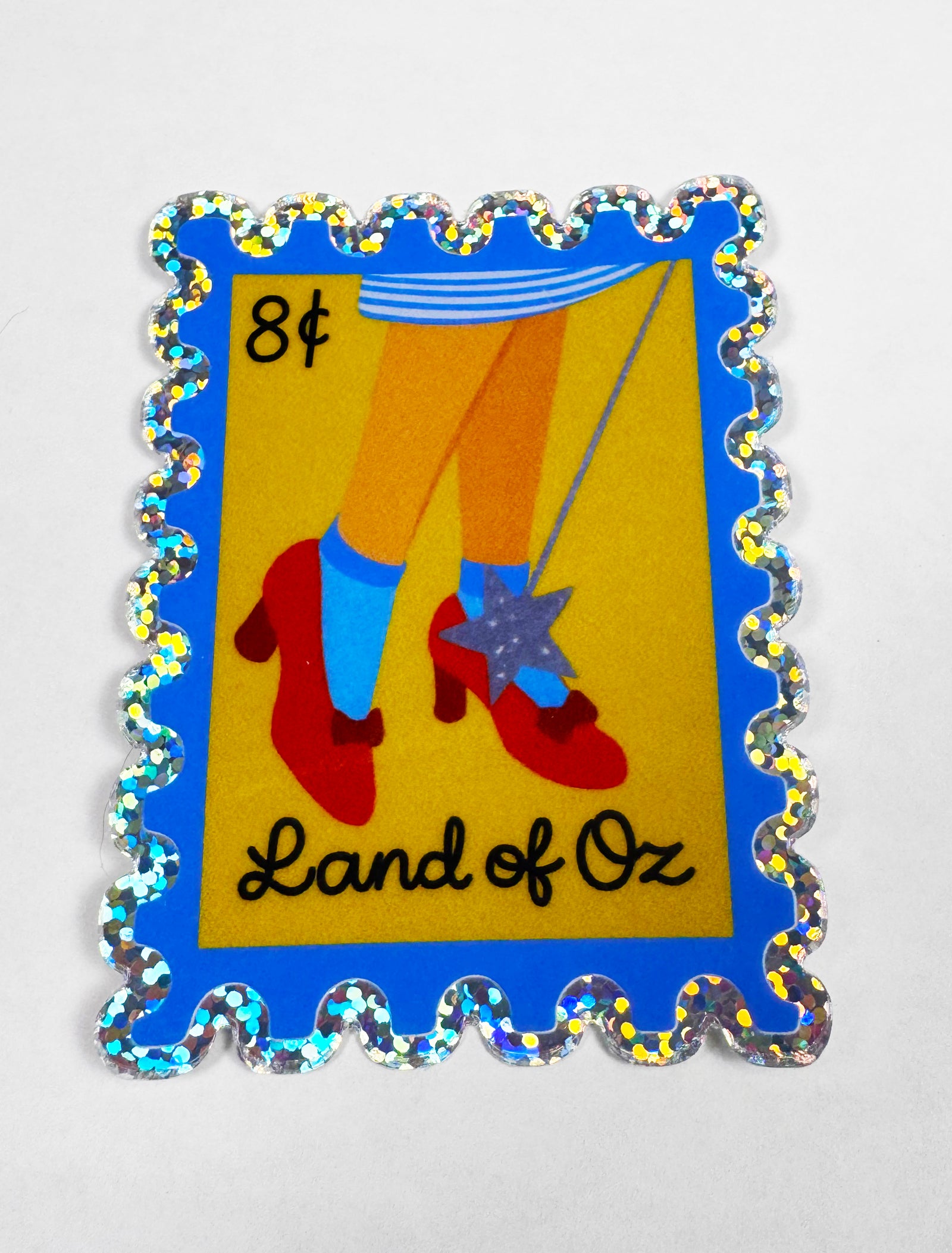 Land of Oz Glitter Sticker