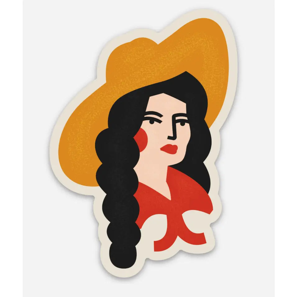 Prairie Girl Sticker