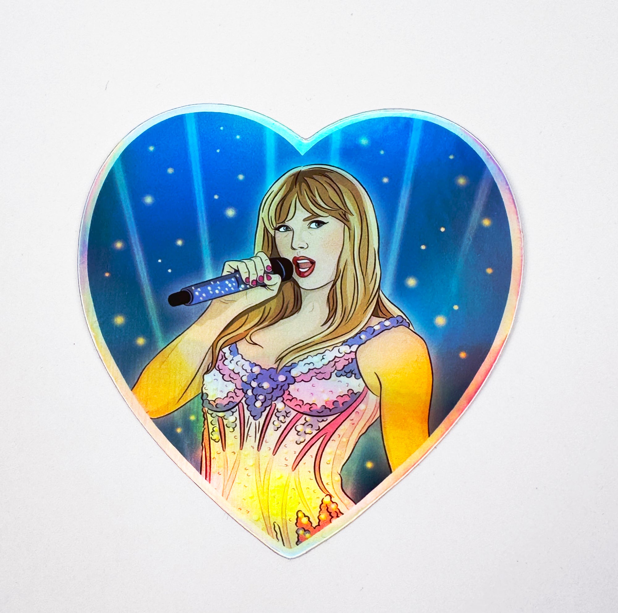 Taylor Swift Eras Tour Holographic Sticker