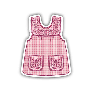 Abuelita in the Kitchen Apron Sticker