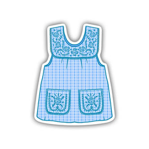 Abuelita in the Kitchen Apron Sticker