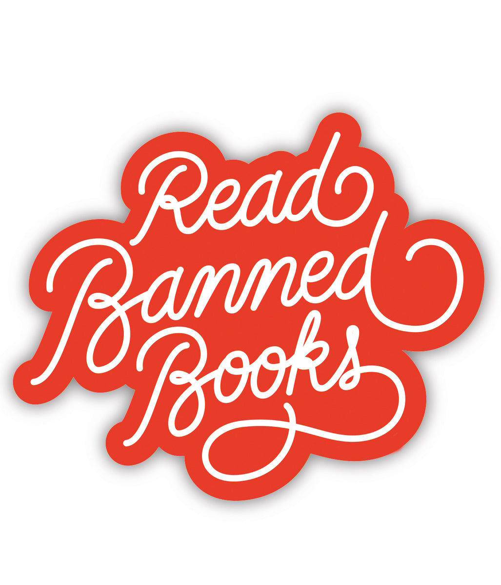 Read Banned Books Sticker