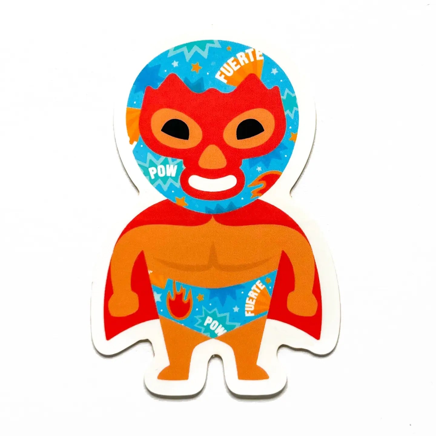 Cute Luchador Sticker