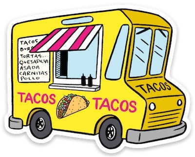 Taco Truck Sticker