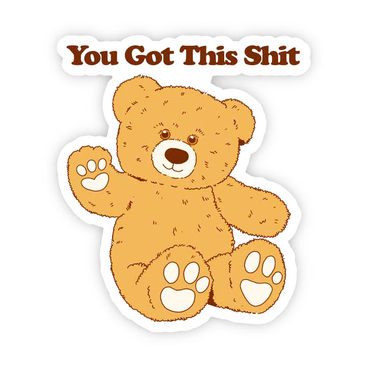 Teddy Bear Sticker