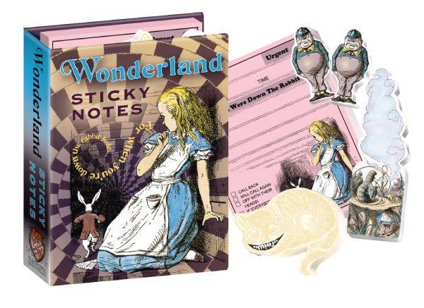 Alice in Wonderland Sticky Notes