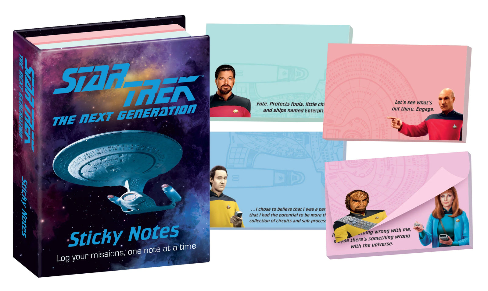 Star Trek New Generation Sticky Notes