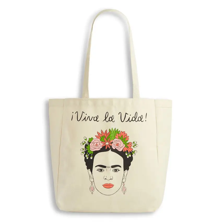 Frida Kahlo Viva la Frida Tote Bag