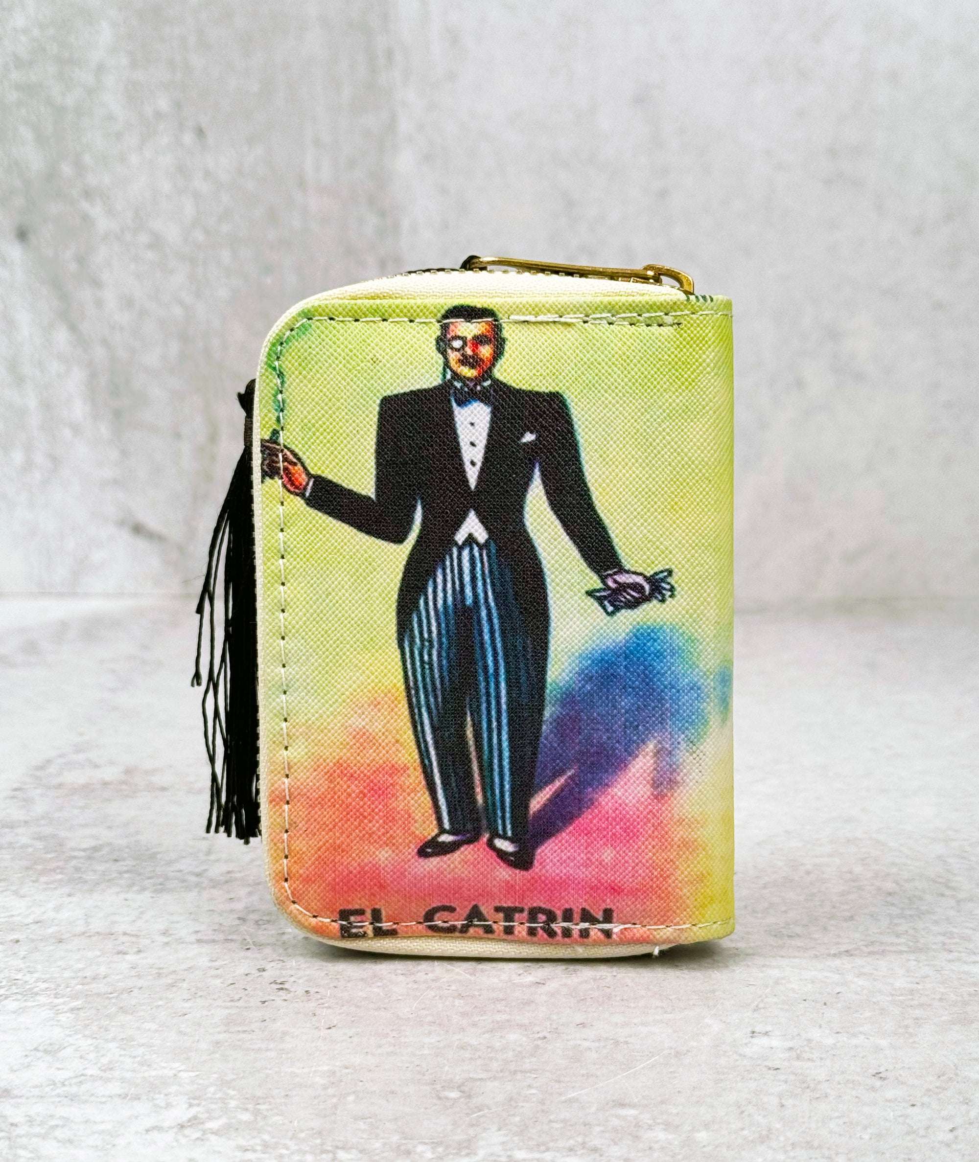 La Loteria el catrin Zip Around Wallet