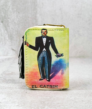 La Loteria el catrin Zip Around Wallet