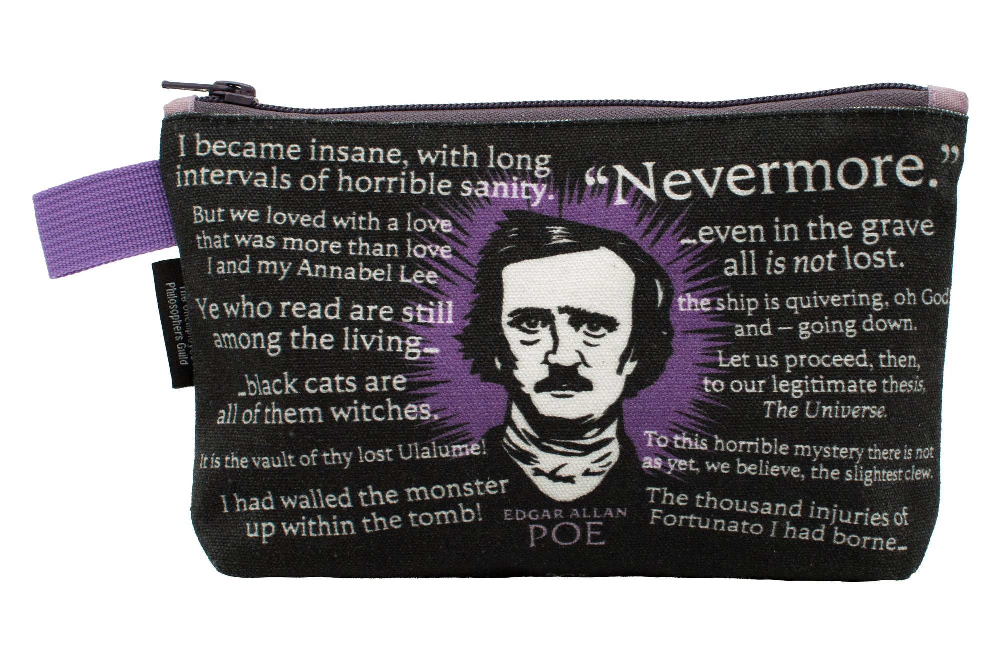 Edgar Allan Poe Zipper Pouch