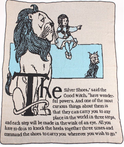 The Wizard of Oz Throw Blanket