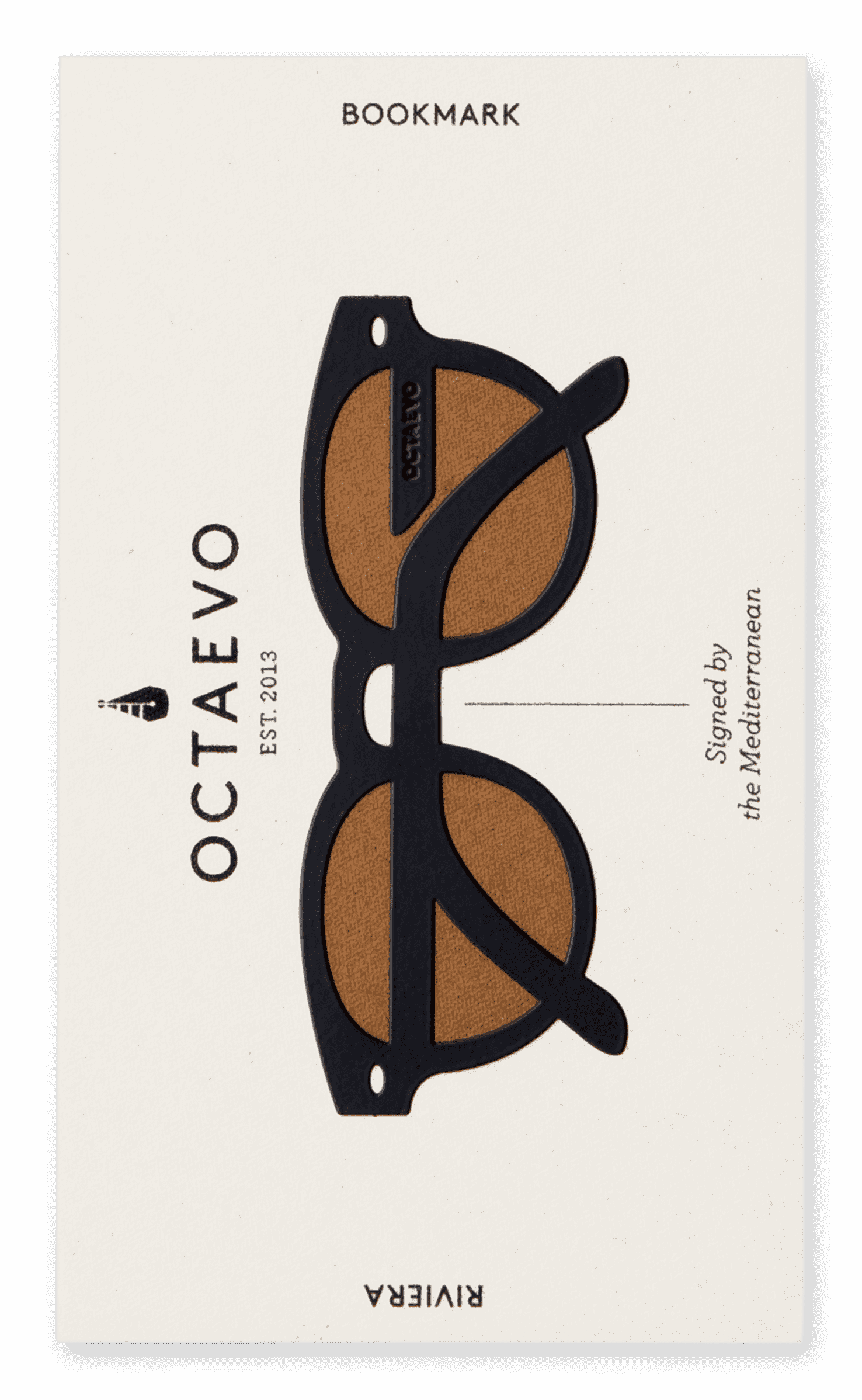 Riviera Sunglasses Brass Bookmark