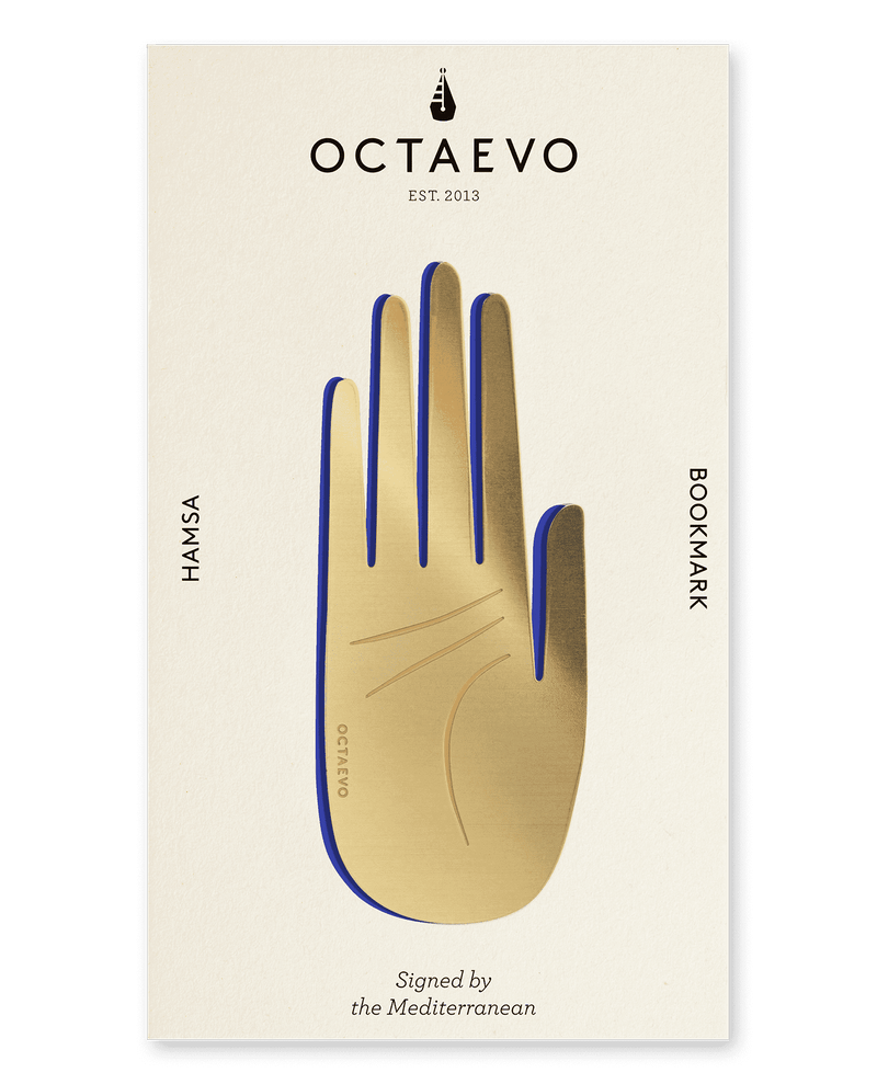 Hamsa Hand Brass Bookmark