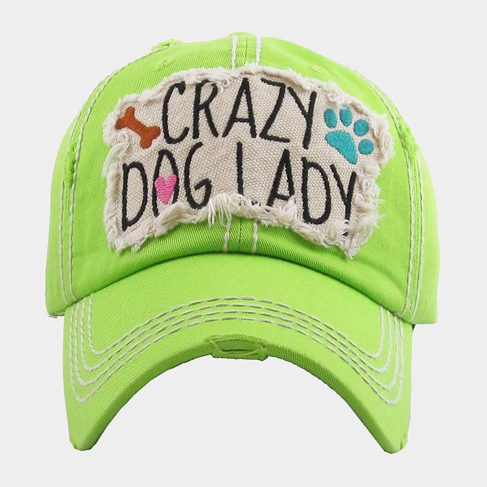 Crazy Dog Lady Baseball Cap