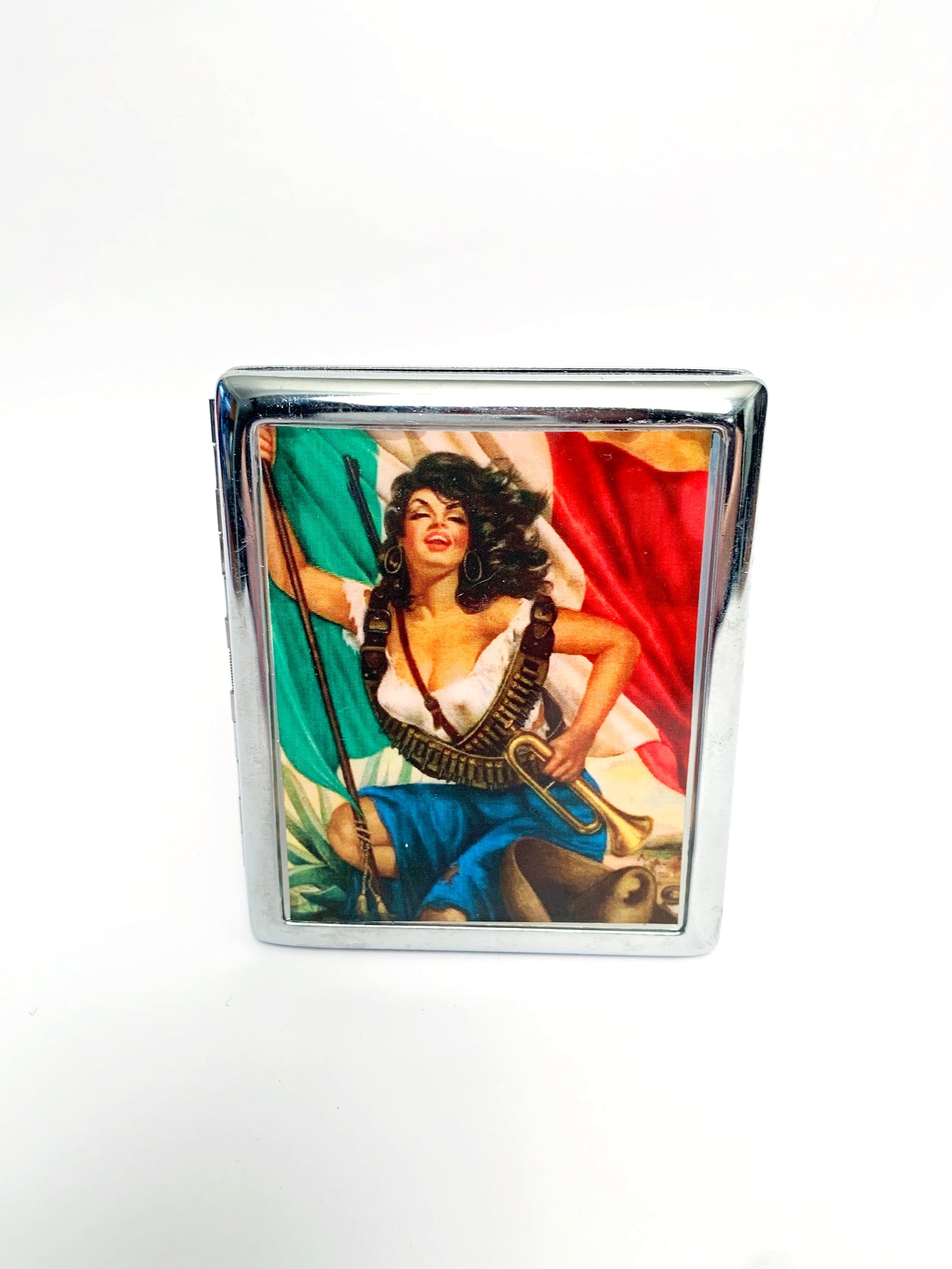 Sexy Pistolera Metal Card Case