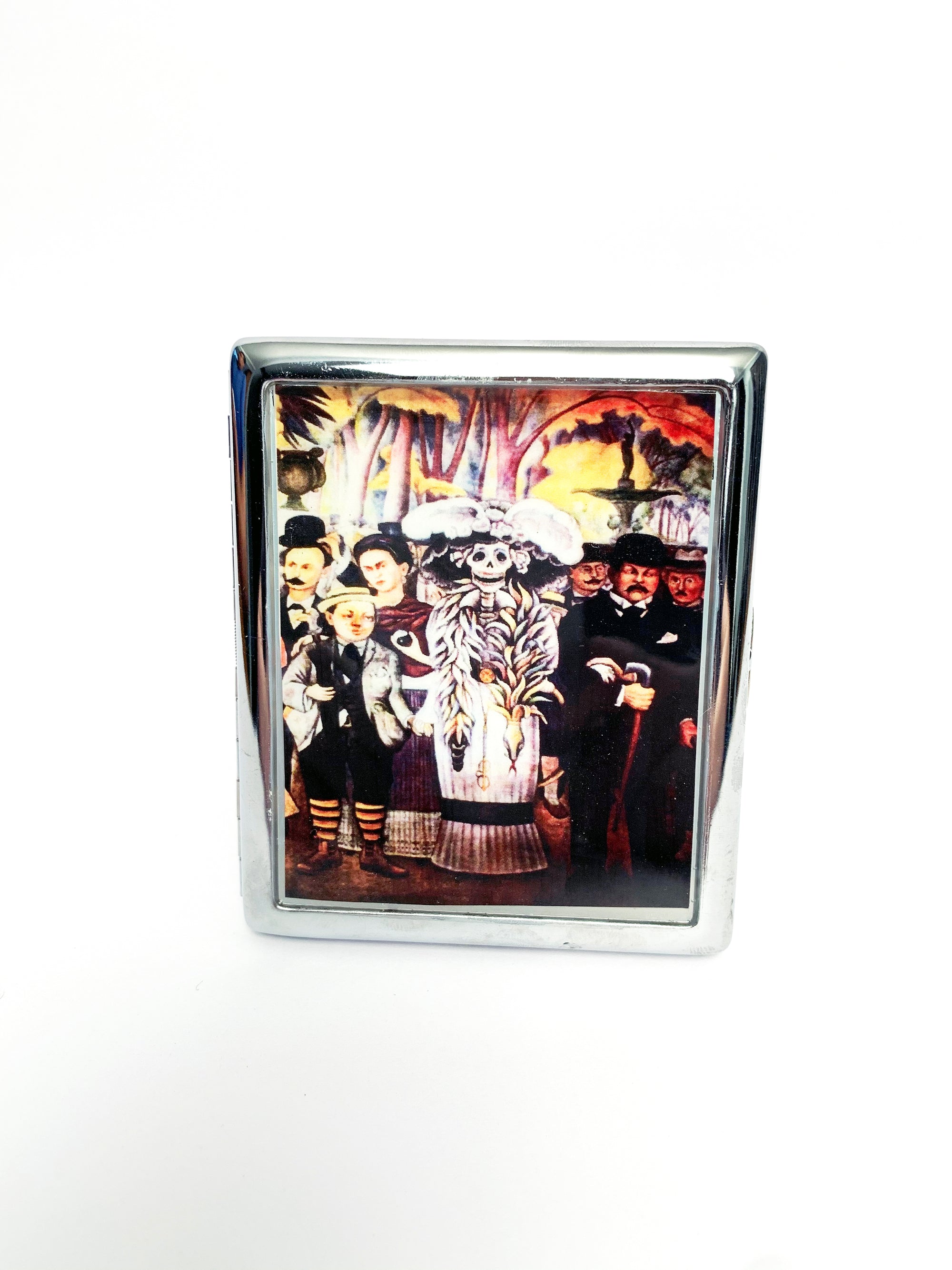 Diego Rivera's 'Alameda Plaza' Metal Card Case