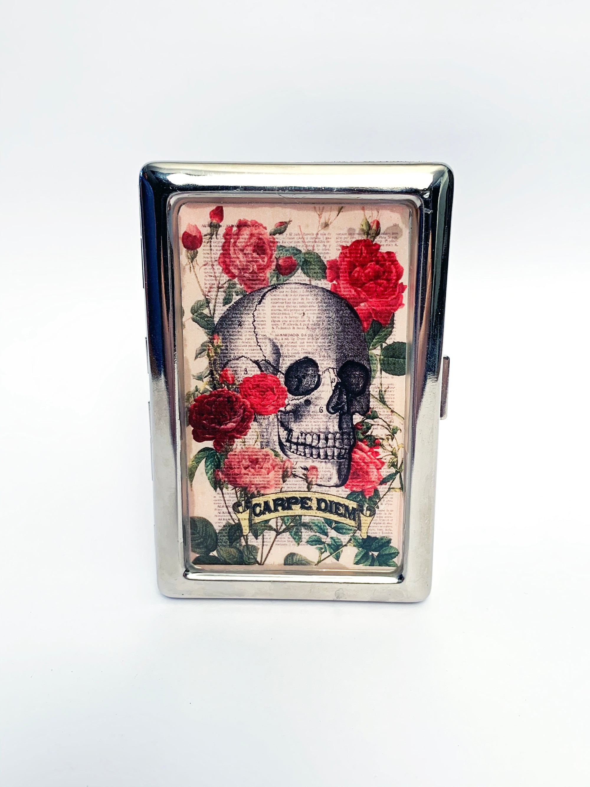 Carpe Diem Metal Card Case