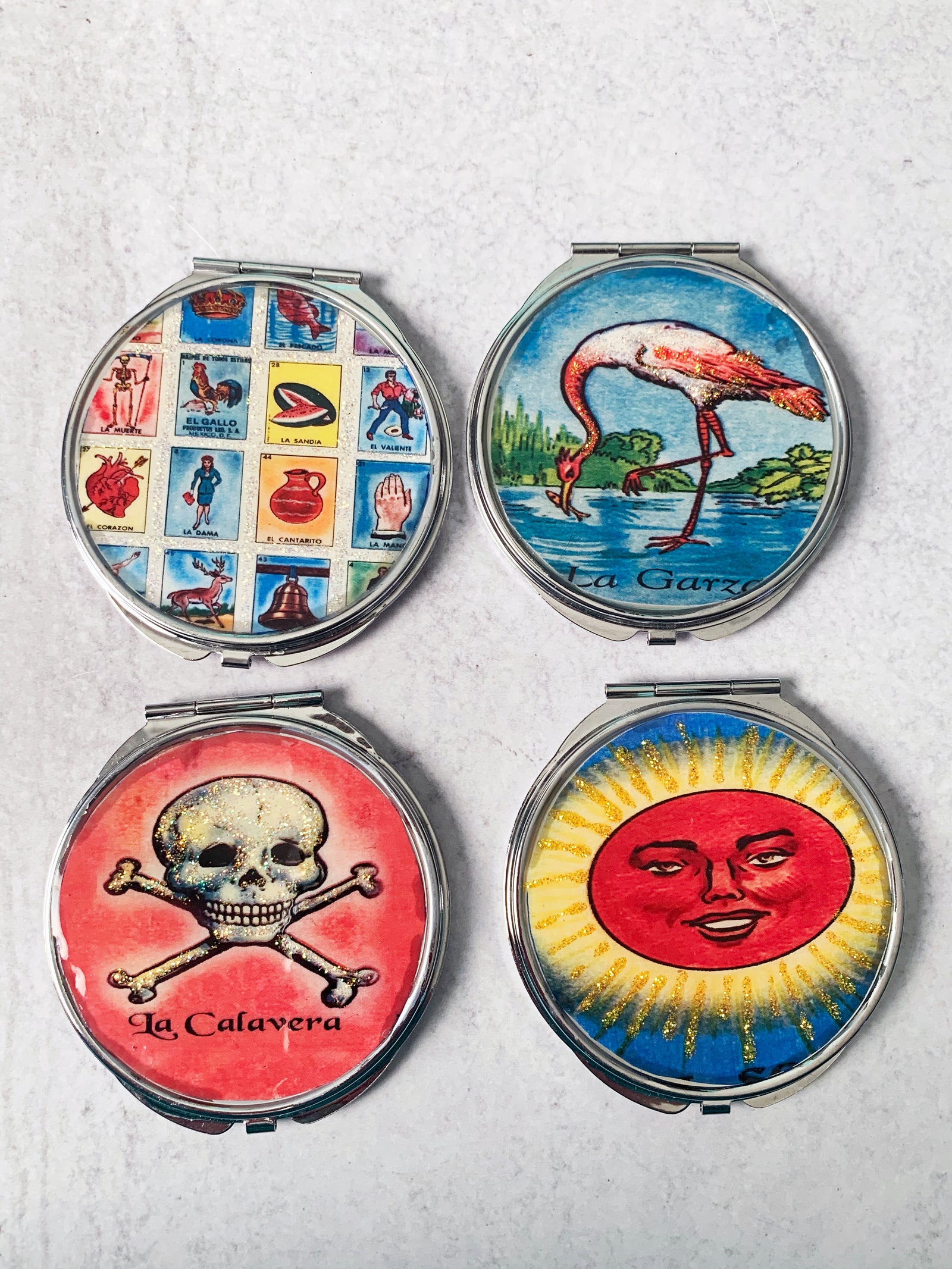 La Loteria Compact Mirror
