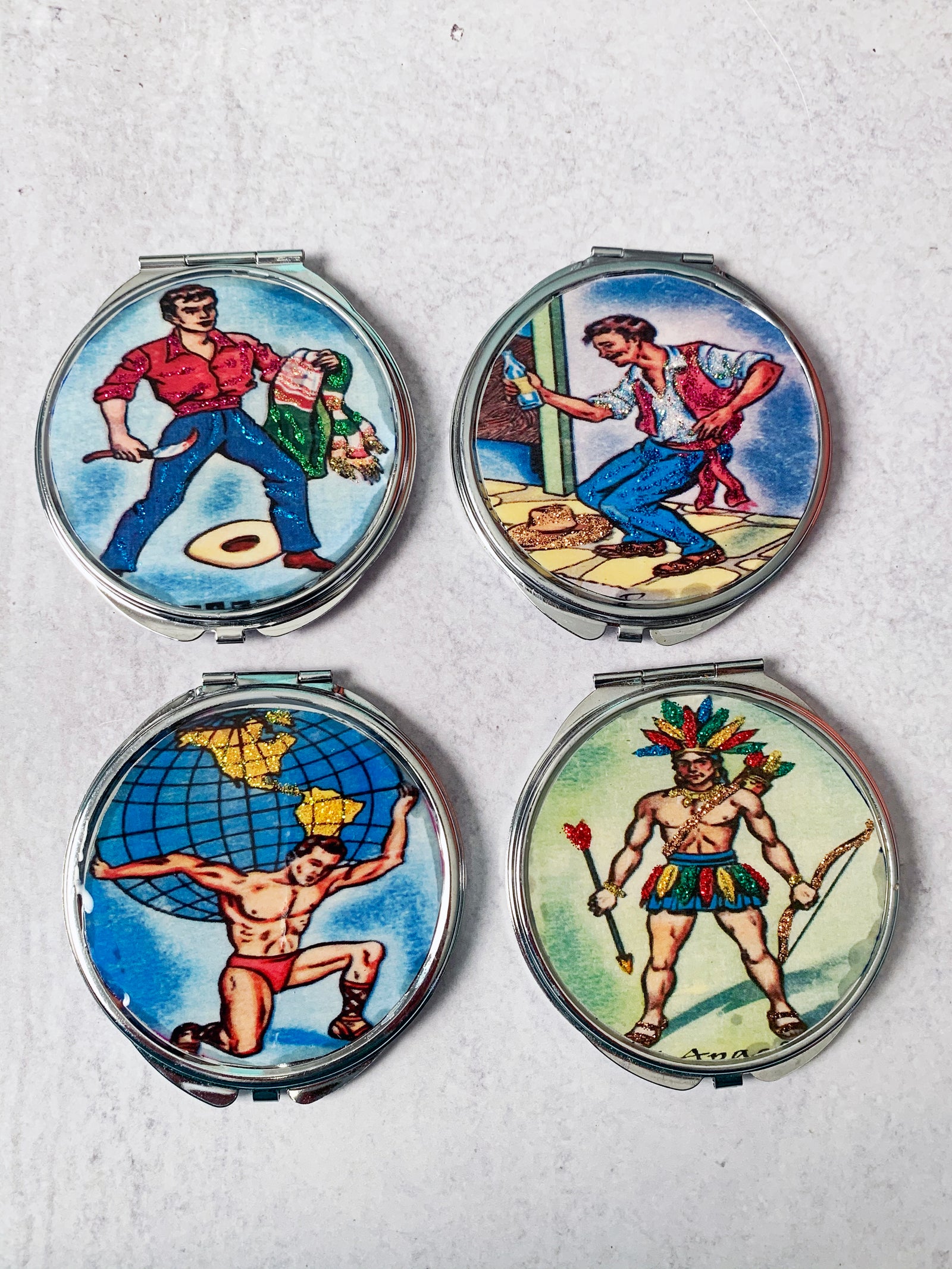 La Loteria 'la gente' Compact Mirror