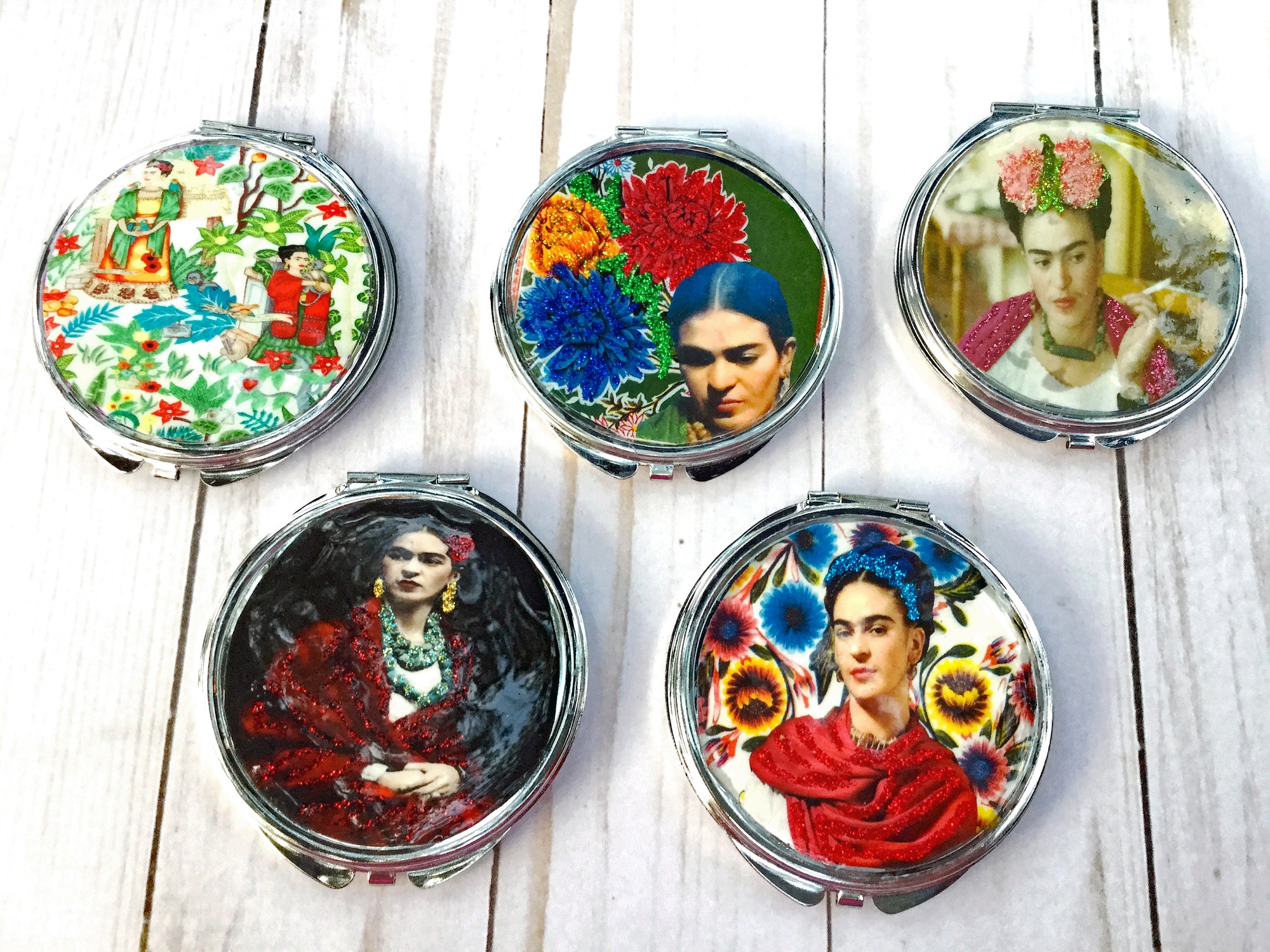 Frida Kahlo Compact Mirror