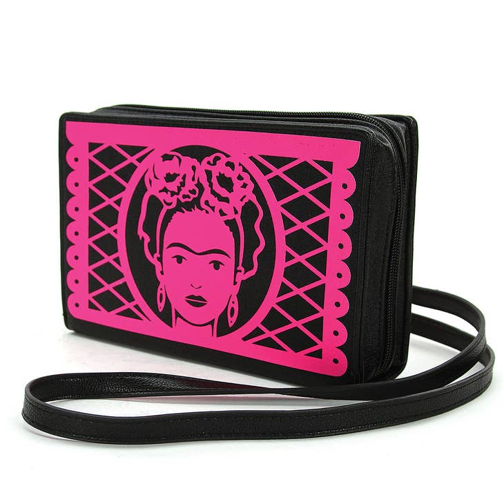 Frida Kahlo Papel Picado Convertible Crossbody Bag