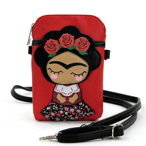 Frida Kahlo Mini Crossbody Bag