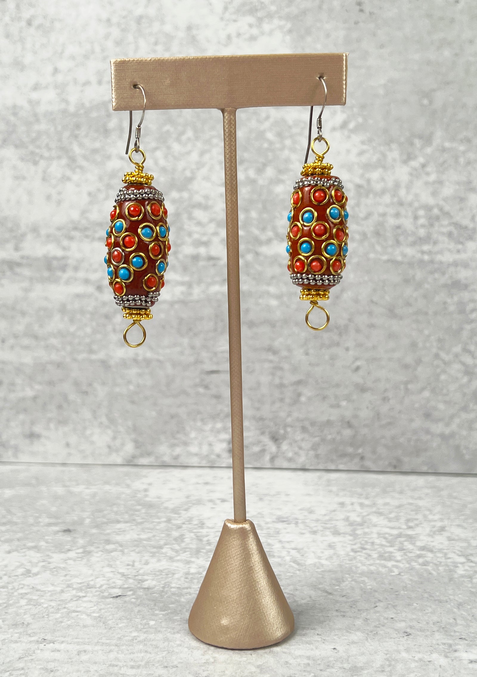 Market Day Clay Earrings