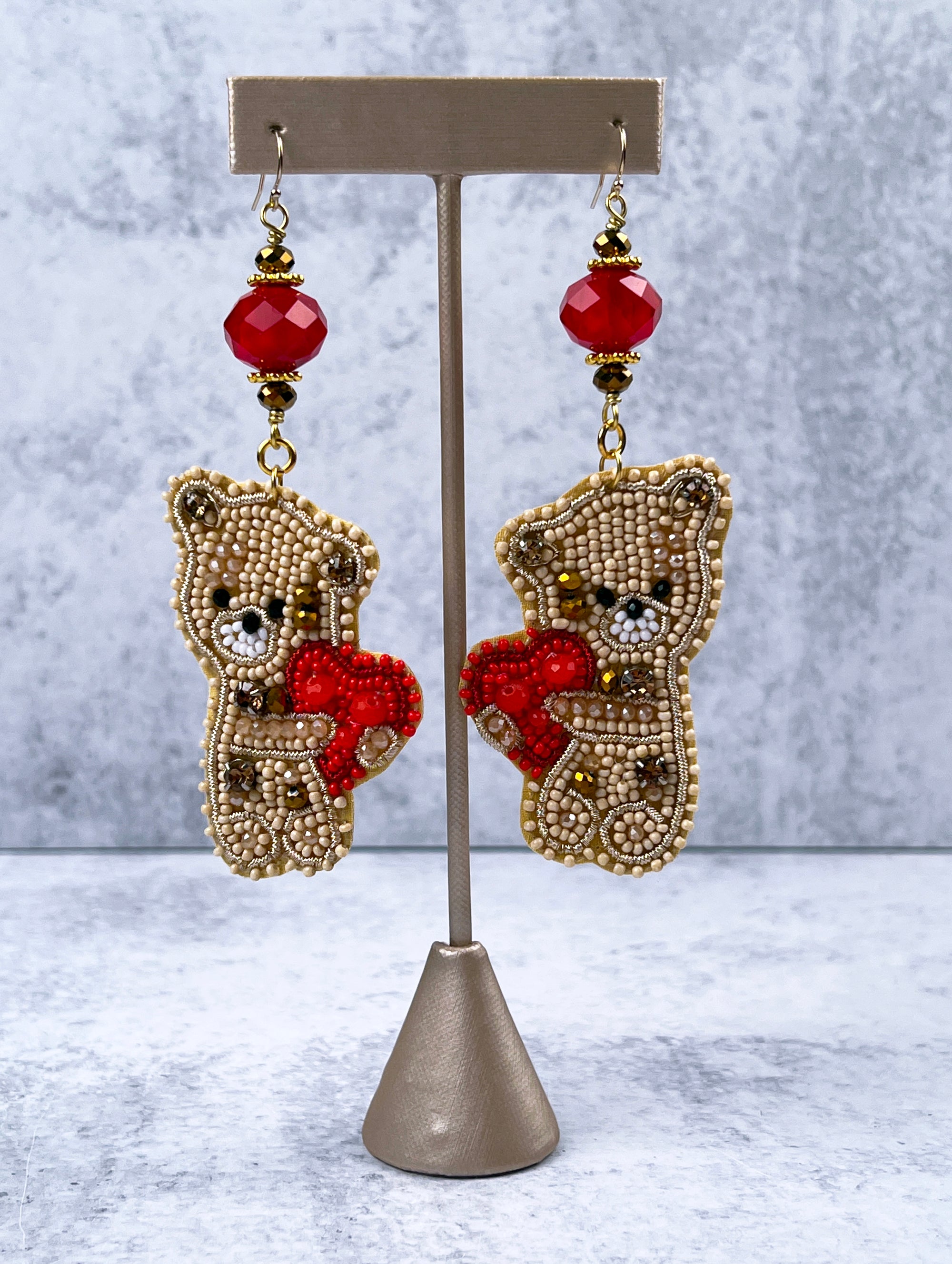 Teddy Bears with Love Earrings