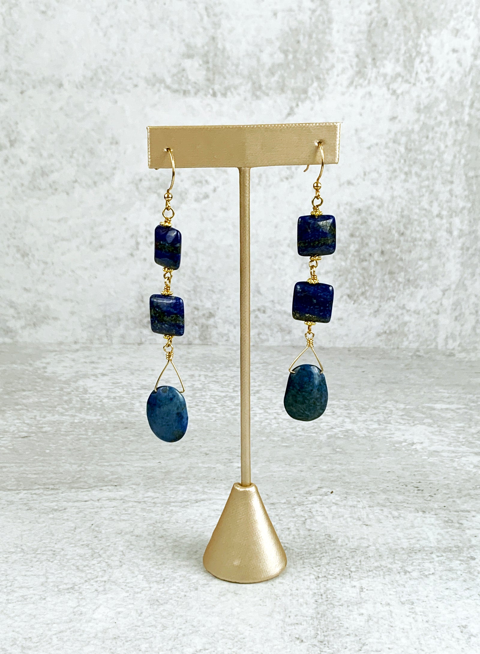 True Blue Lapis Earrings