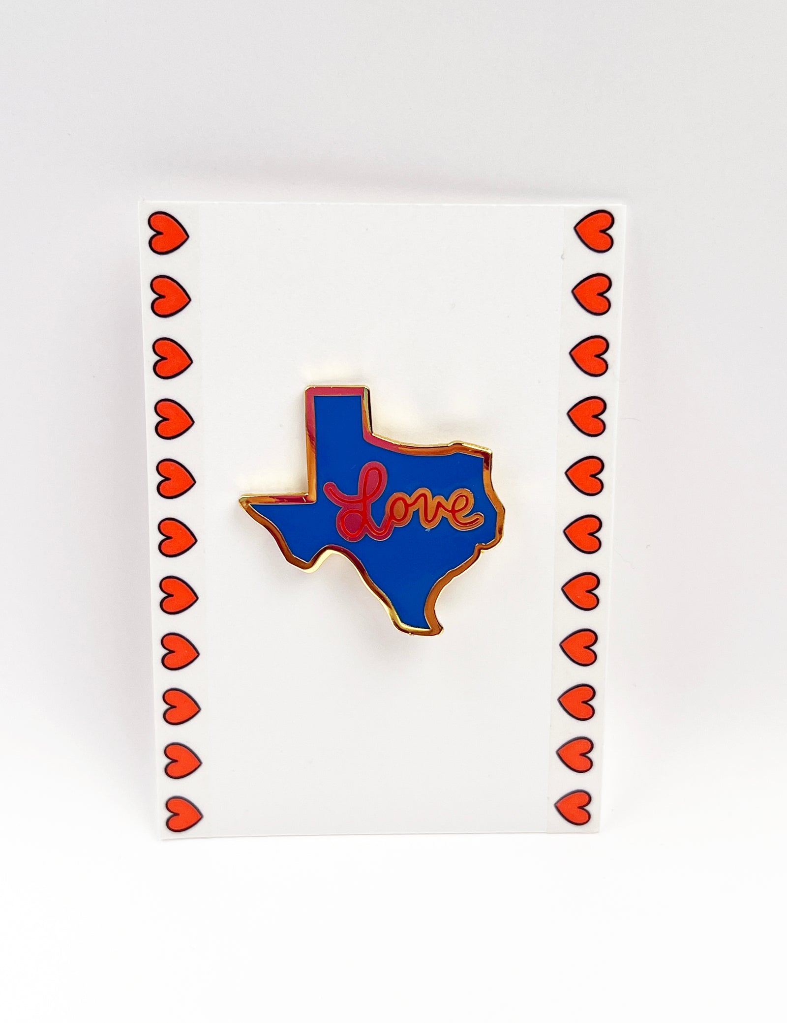 Texas Love Enamel Pin