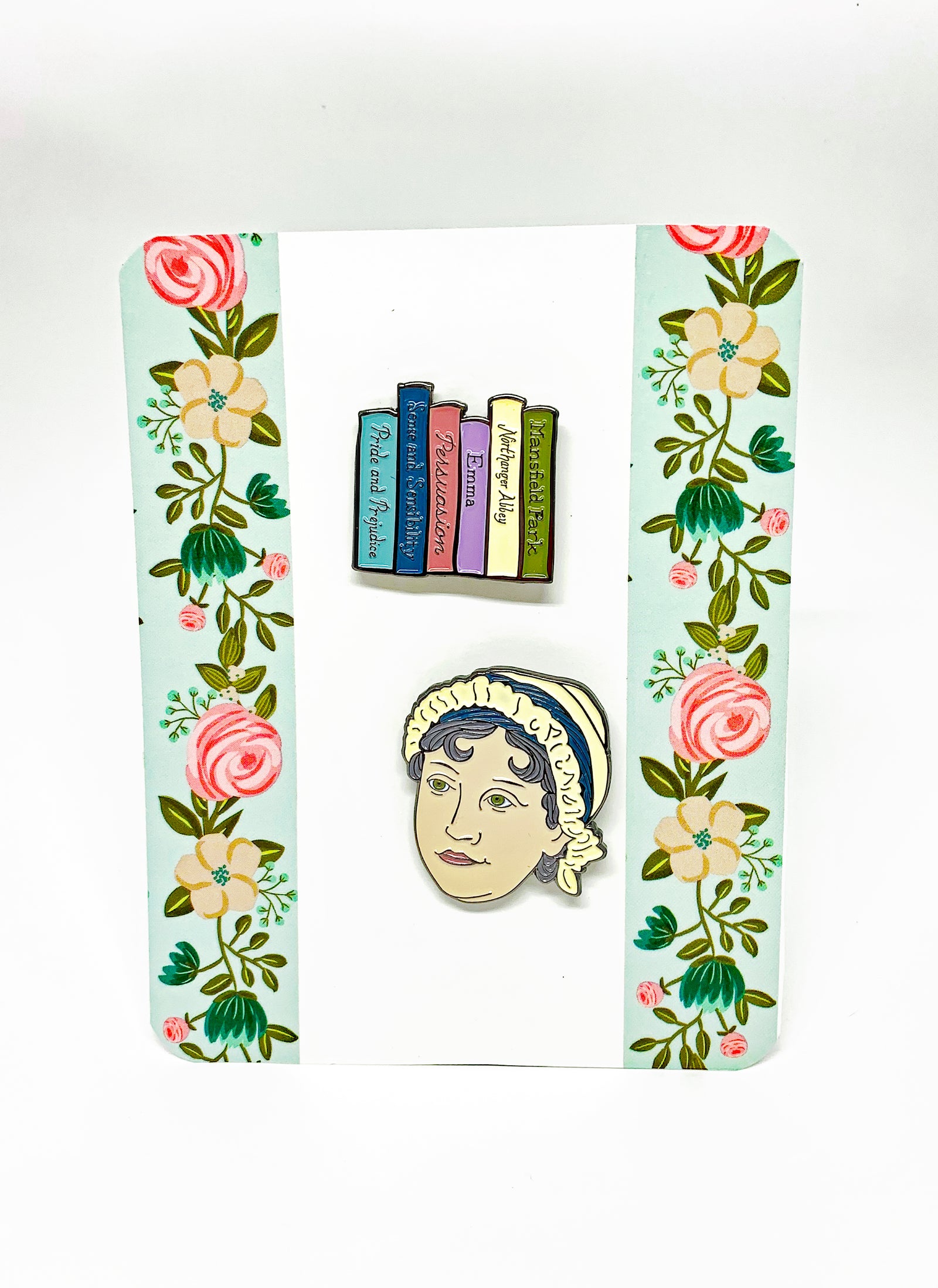 Jane Austen Enamel Pin