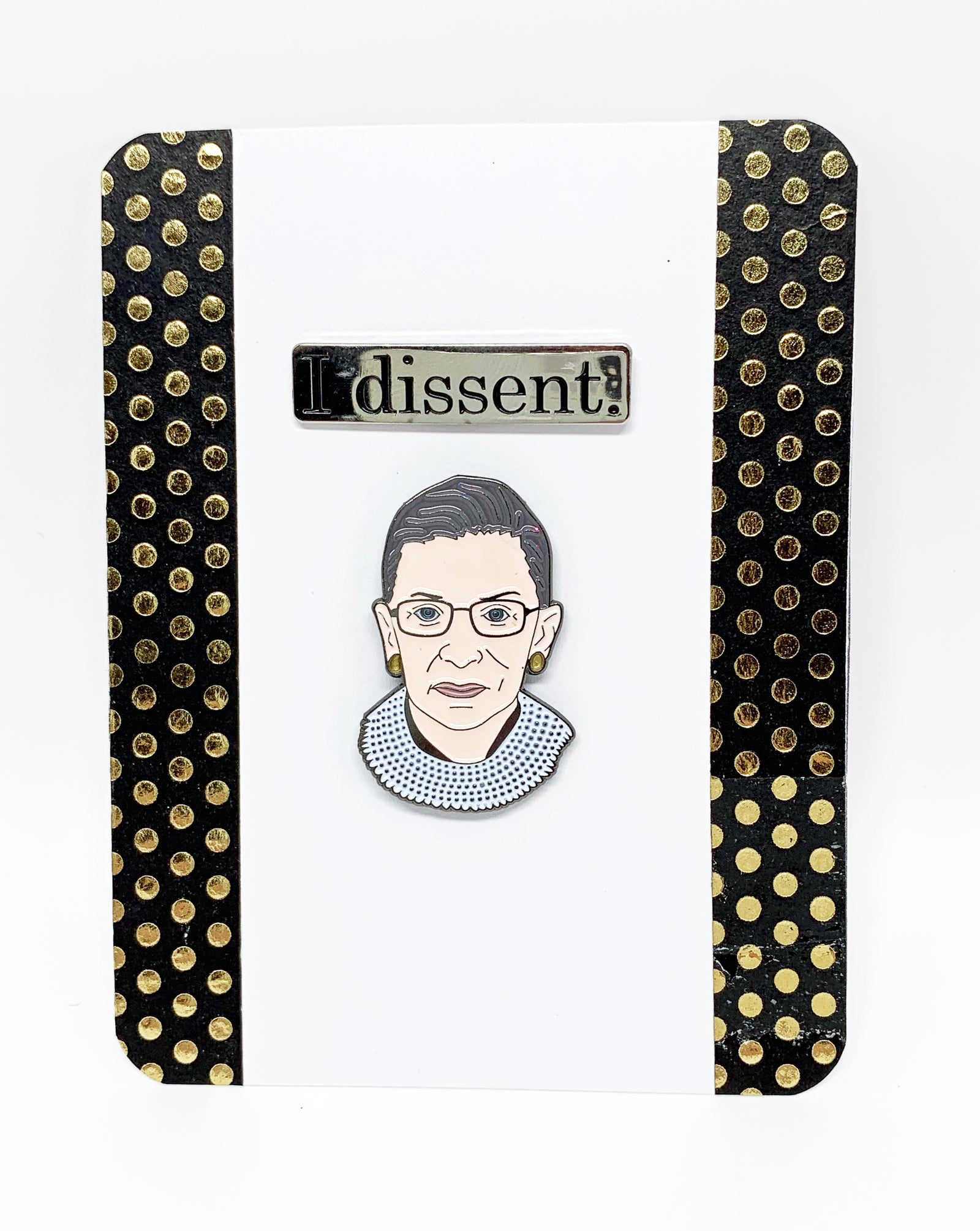 Ruth Bader Ginsburg Enamel Pin