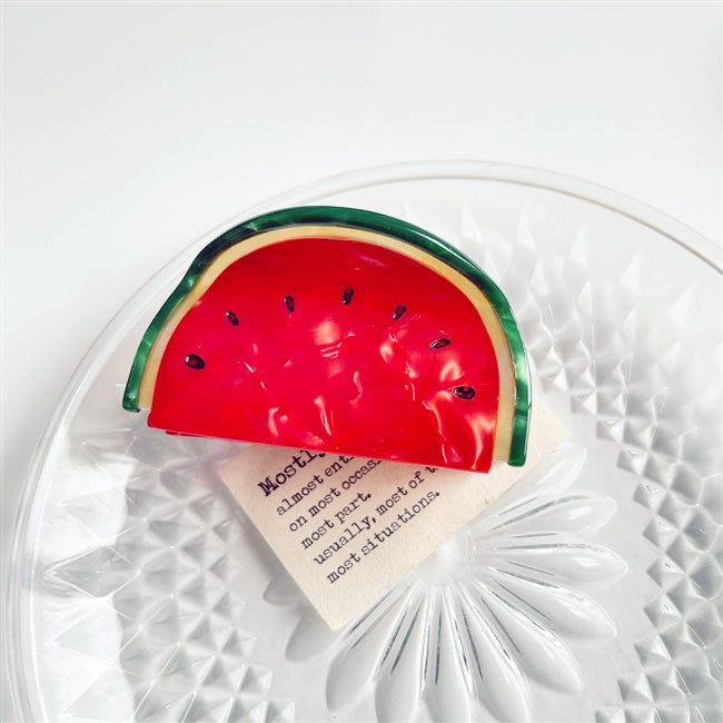 Watermelon Hair Claw