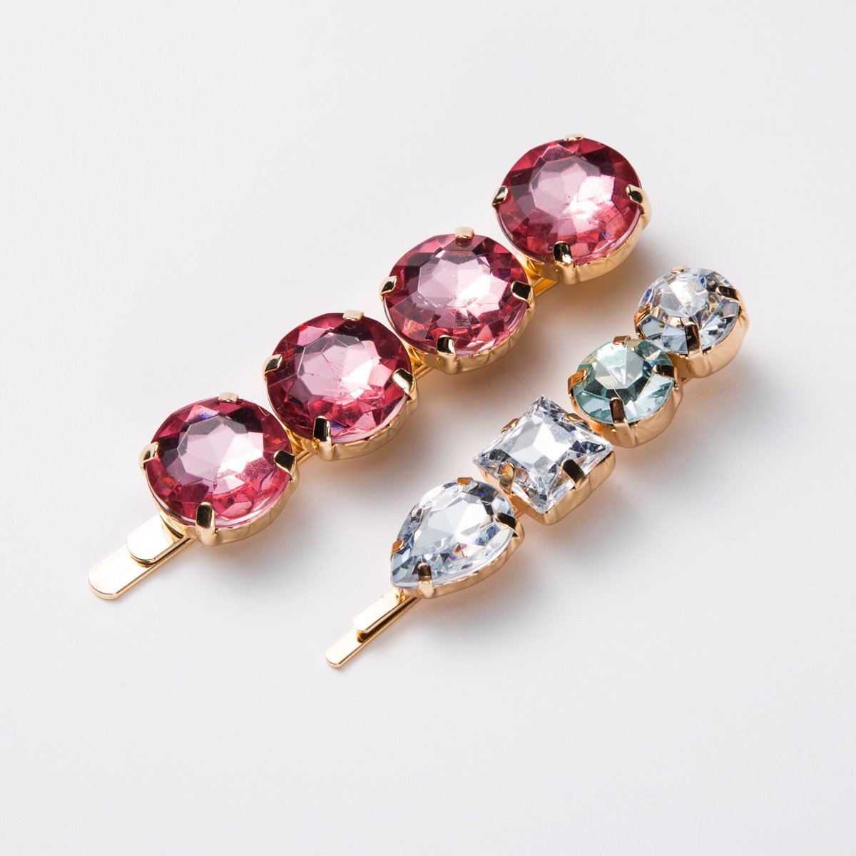 Flamingo Rhinestone Hair Pins
