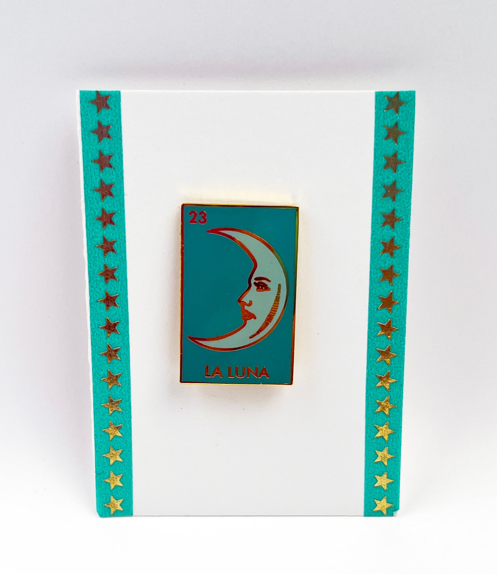 La Lotería la luna Enamel Pin