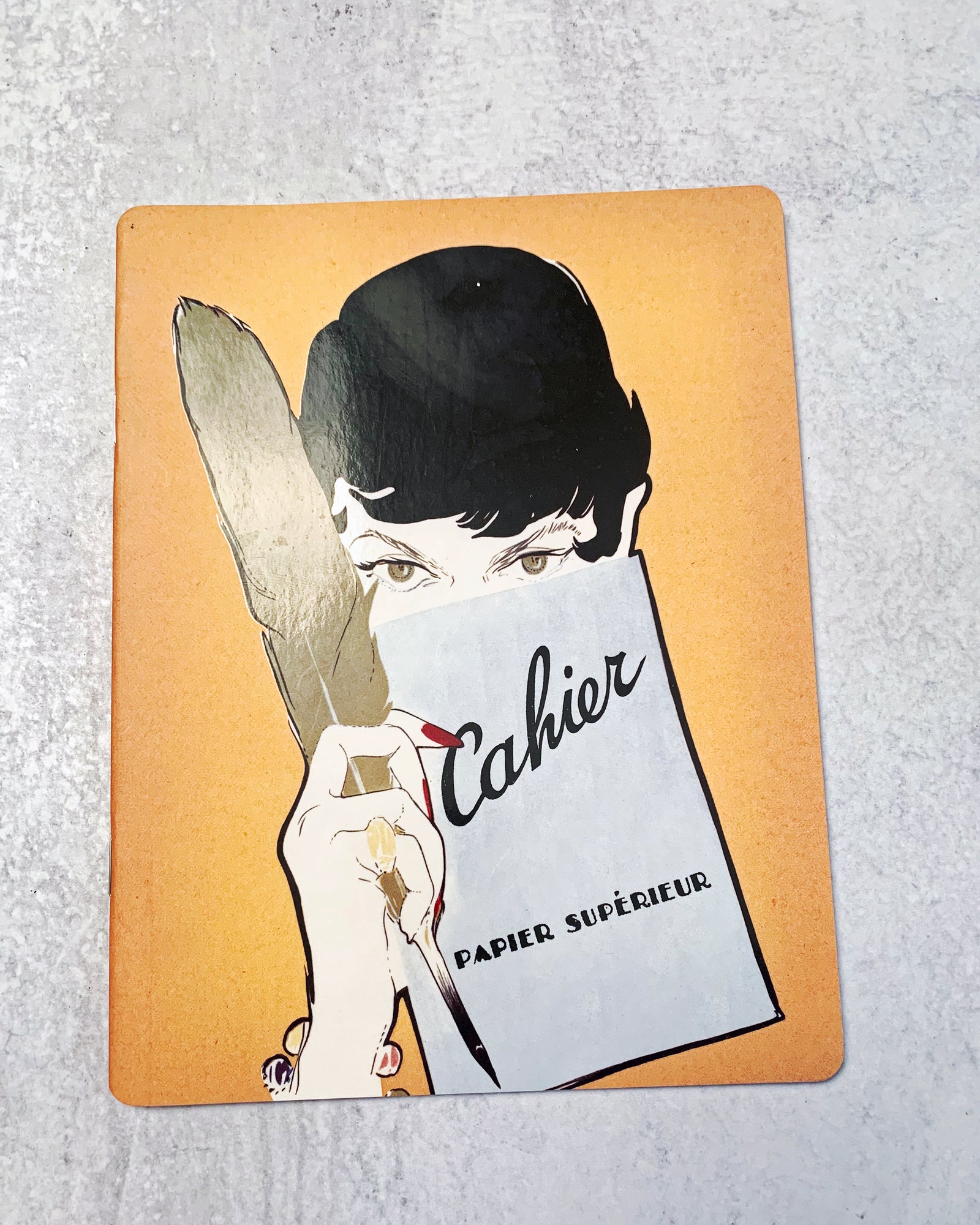 Mysterious Lady Blank Journal