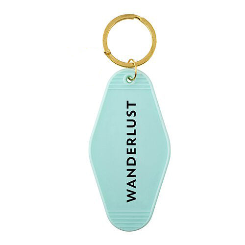 Wanderlust Motel Keychain