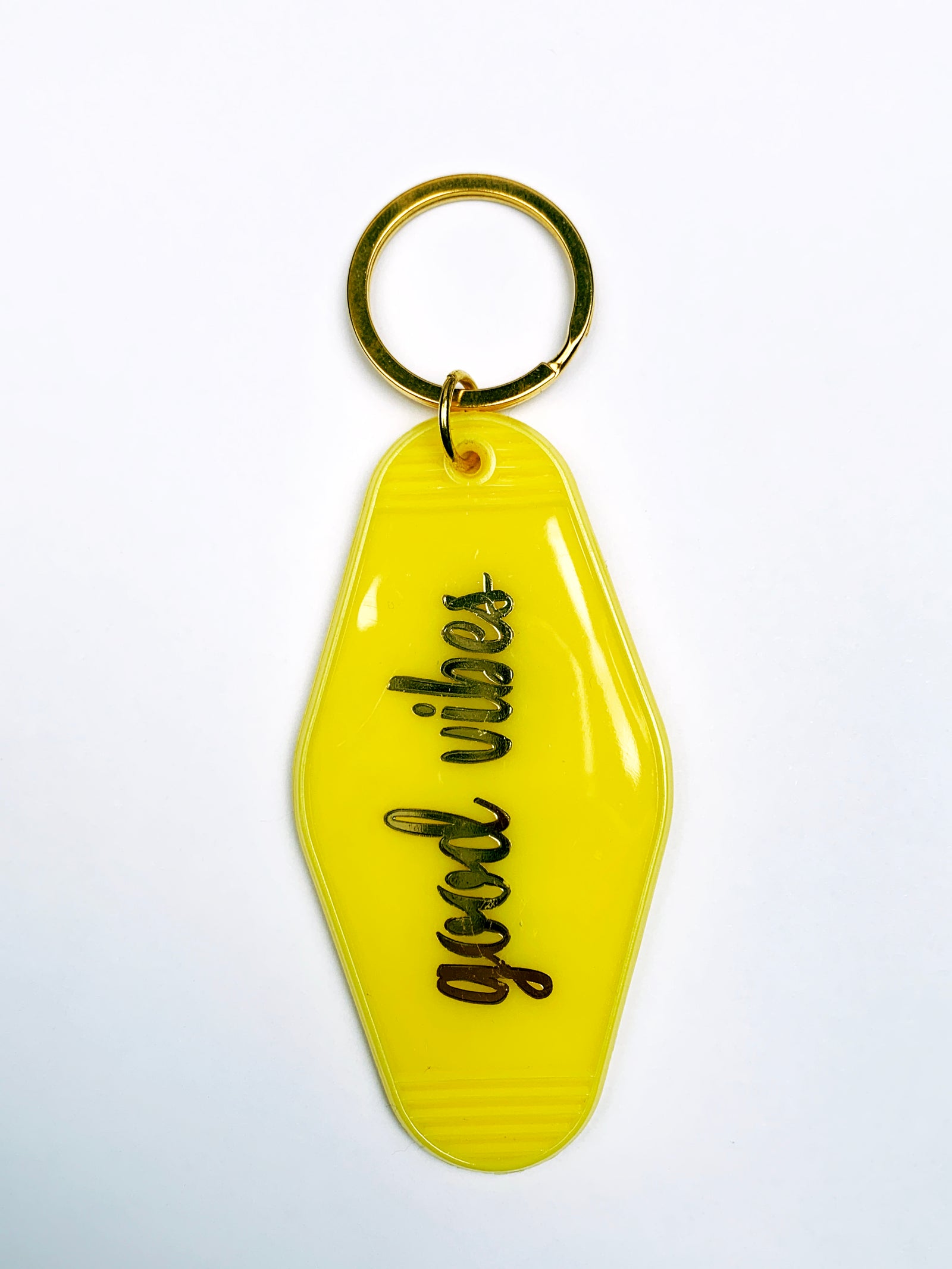 Good Vibes Motel Keychain
