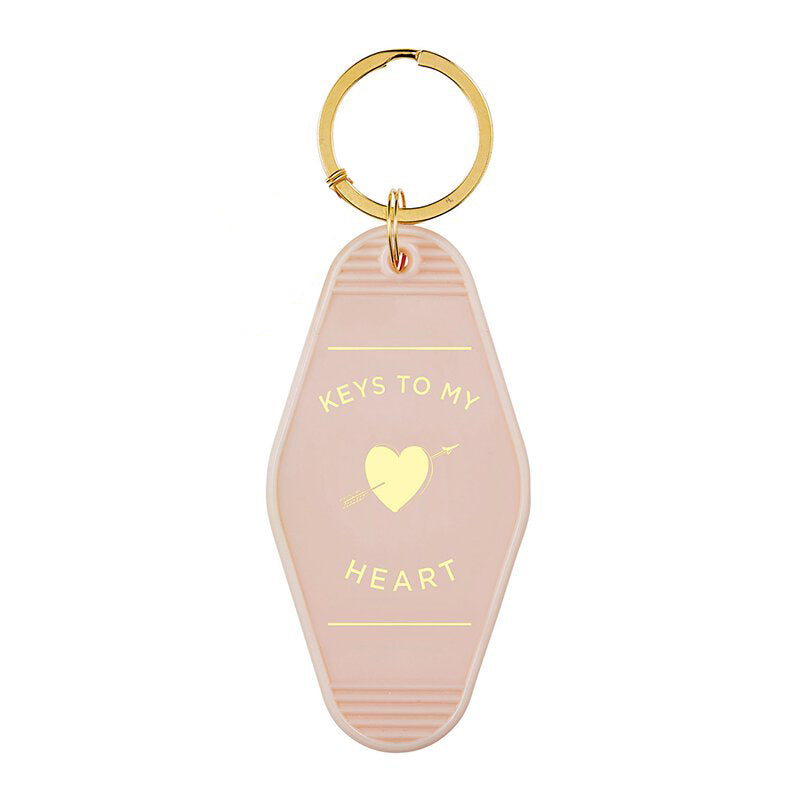 Keys to my Heart Motel Keychain