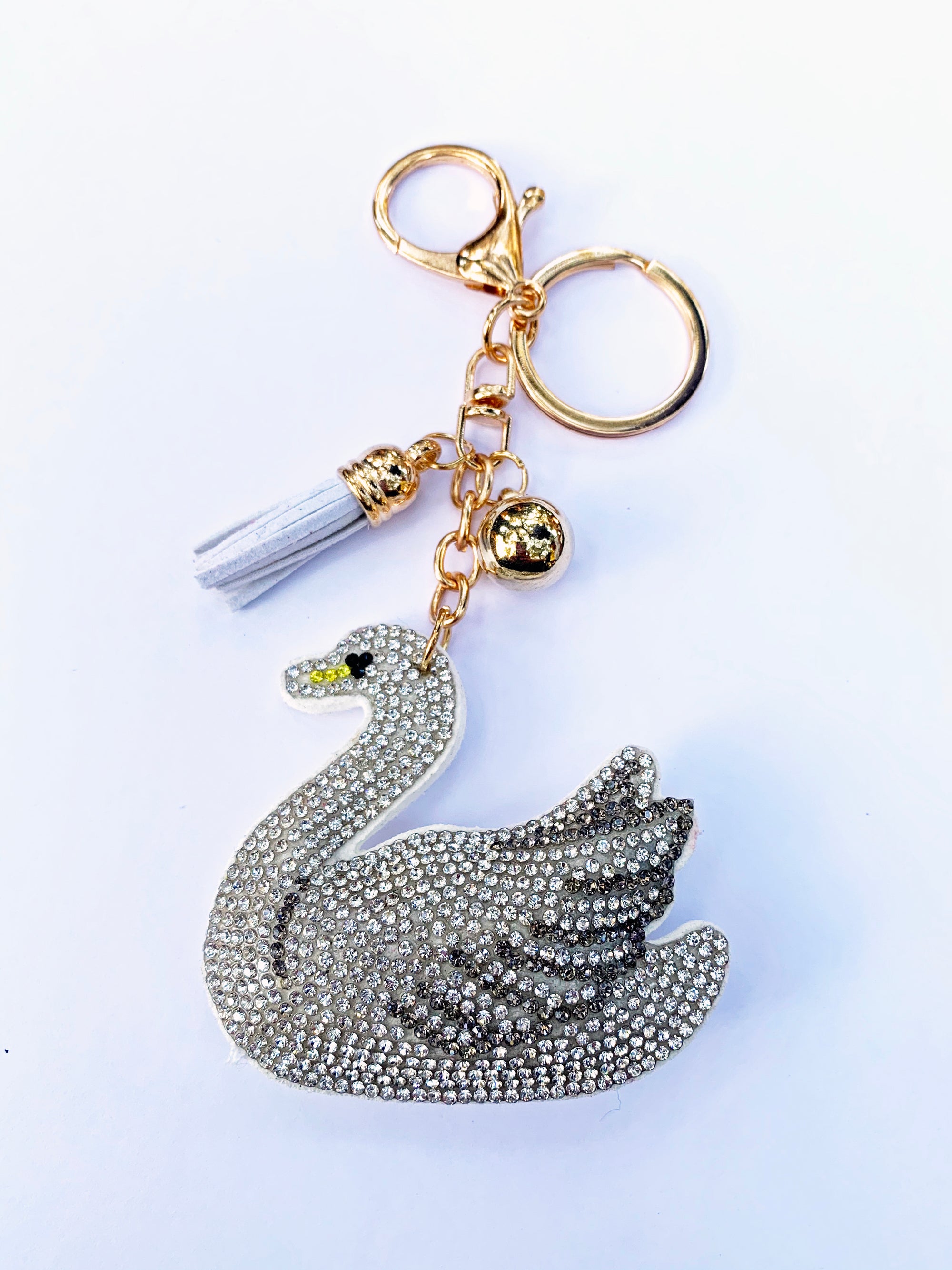 Swan Bling Keychain