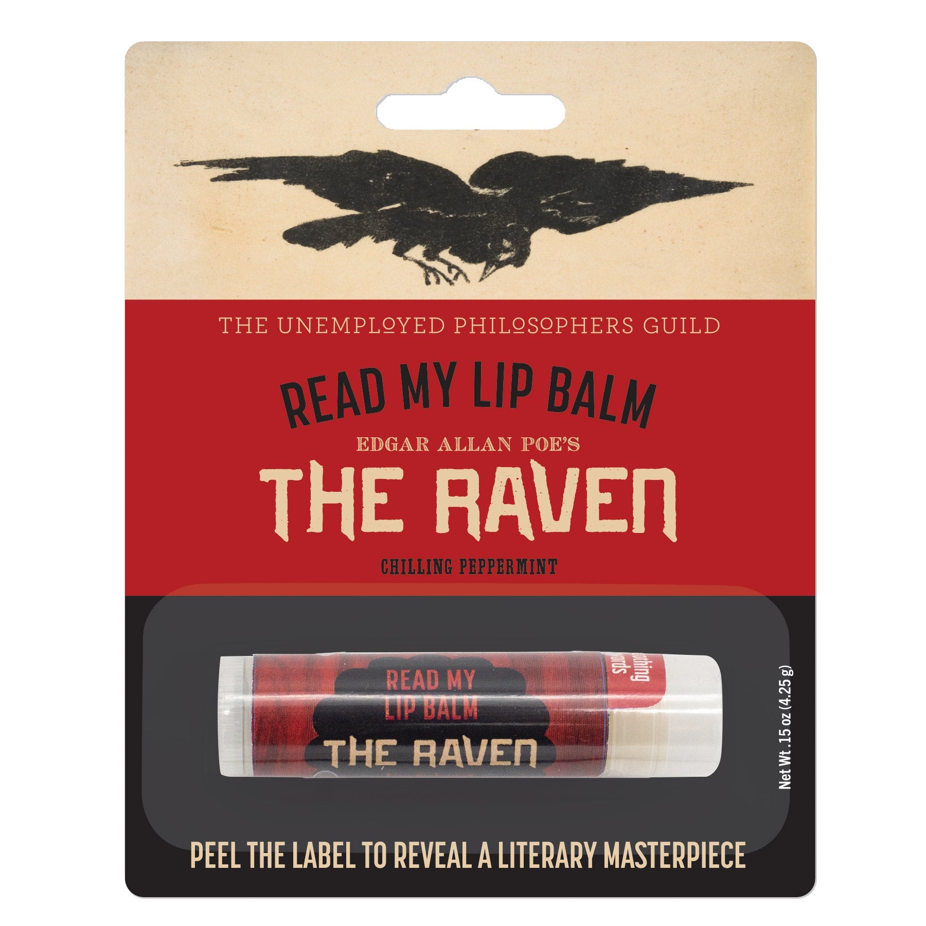 Read My Lips Poe's Raven Lip Balm