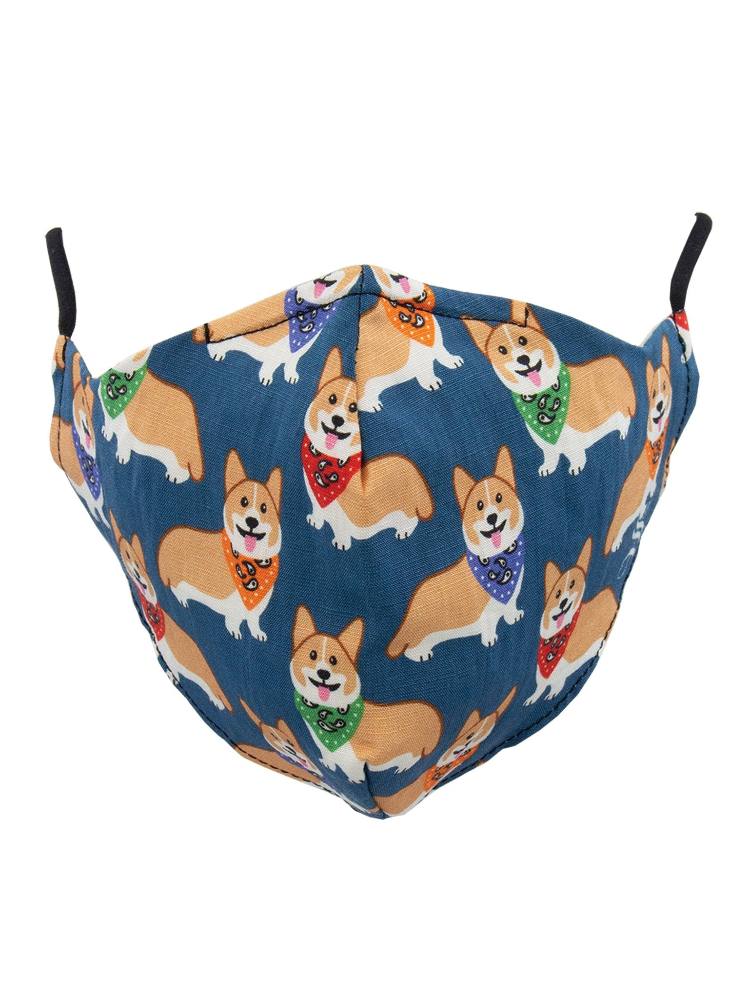 Corgi Dogs Face Mask